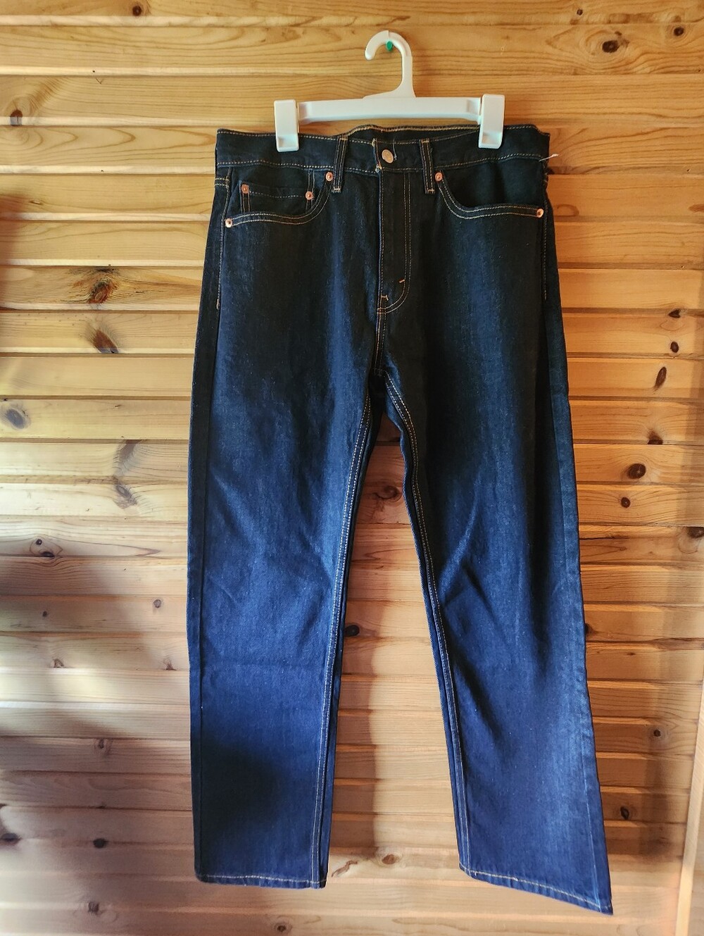 Levi's Men’s Indigo Straight-Leg Jeans W34xL32
